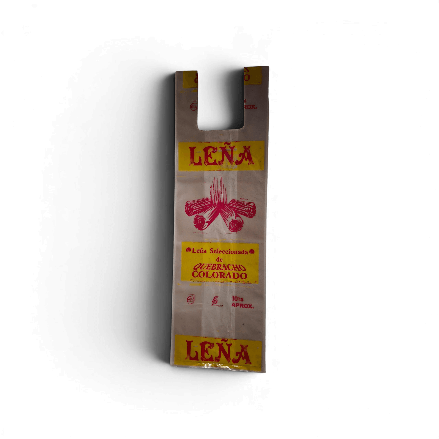 Bolsa impresa para leña estándar de 10kg