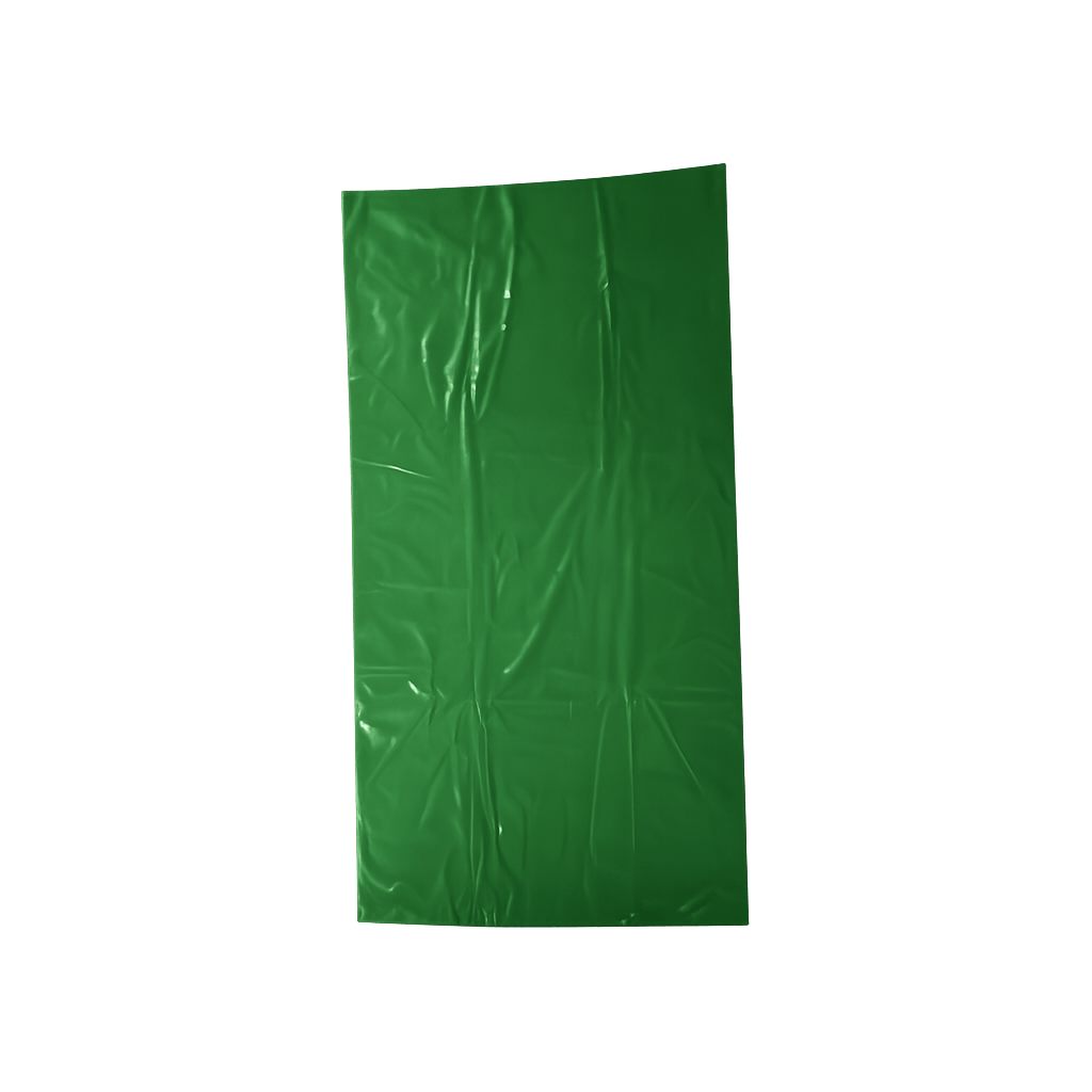Bolsas lisas verdes para residuos